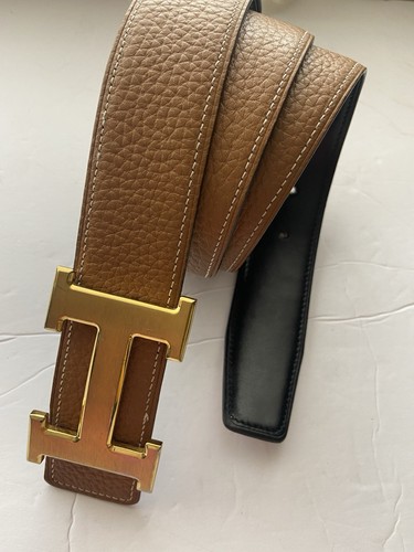 Hermes paris black and tan - and,