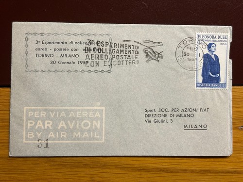 Italia storia postale 1959 - storia,