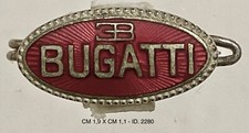 BUGATTI FRANCIA CASA AUTOMOBILISTICA 1909 DISTINTIVO PUBBLICITARIO PROD. GEROSA
