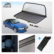 Frangivento per Saab 900 NG / 9-3 YS3D (1994-2003) - Pieghevole - Nero