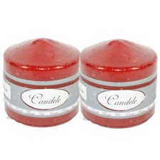 Candela rossa addobbi natalizi