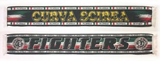 JUVENTUS CURVA SCIREA FIGHTERS VINTAGE SCARF ECHARPE SCIARPA JUVE DRUGHI ULTRAS