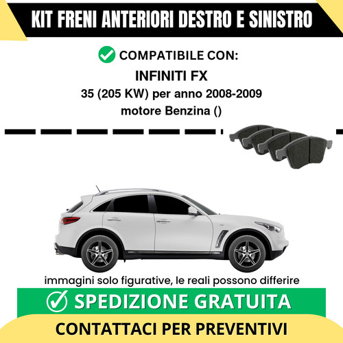 Pastiglie freno anteriori - pastiglie, per