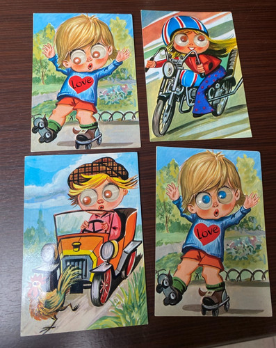Lotto cartoline vintage - cartoline,