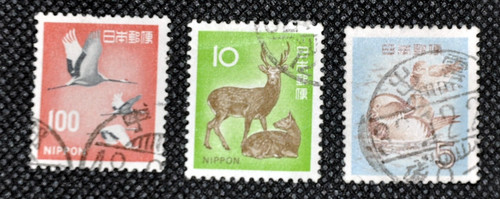 Giappone 1968 1971 - giappone, gru