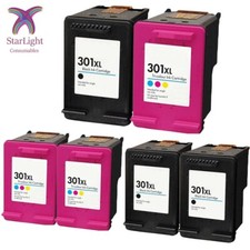 CARTUCCIA INCHIOSTRO 301 XL ADATTA PER DESKJET 1000 1050 3000 2540 3050 3050A ENVY 450 LOTTO