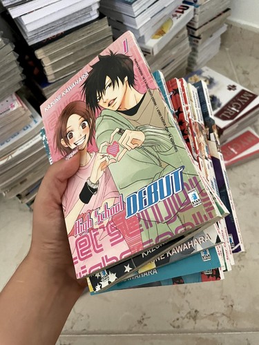High school debut manga - school,