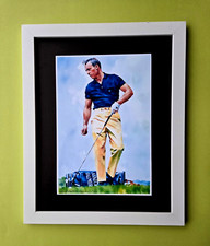 ? ALEXANDER DULAC | ARNOLD PALMER GOLF Stampa firmata a mano Ed. di 10 | COA