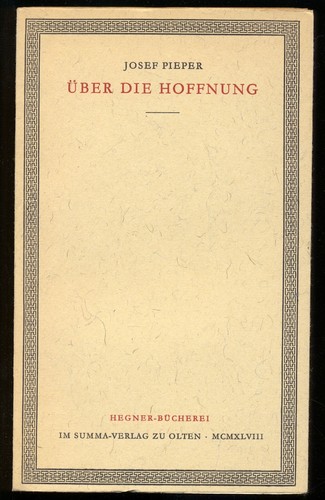 Josef pieper über die - pieper★Über,