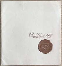 Brochure vendita CADILLAC USA