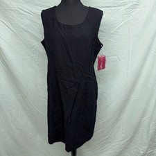 Abito donna nero senza maniche