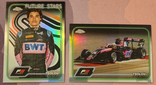 2024 topps chrome formula - f1,
