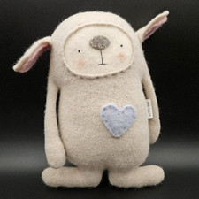 Peluche lana di agnello gatto