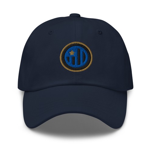 Cappello papà ricamato inter - cappello,