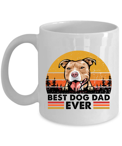 Tazza caffè best - dog, dad