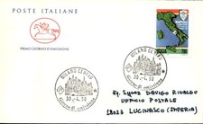 B con annullo calcio Napoli Milano Centro 1990 (5