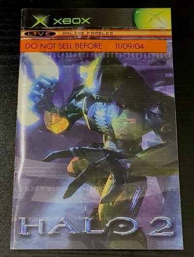 Halo xbox libretto originale - halo,