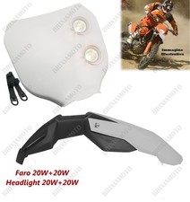 MASCHERA FARO PIATTO BIANCO E