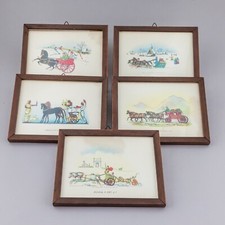 Quadri "Carrozze nel mondo" -