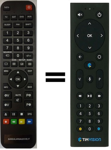 Telecomando gia programmato - telecomando, gia'