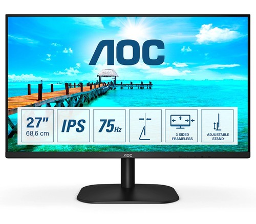 Monitor led aoc 27b2h - aoc, 27"