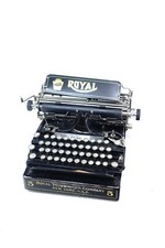 Antico standard reale n. Macchina da scrivere 5 flatbed