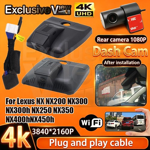 Dash cam dvr per - cam, 4k
