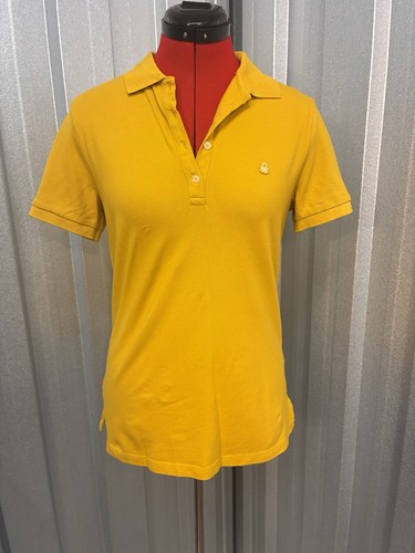 Polo benetton gialla donna - gialla,