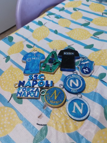 Portachiavi ssc napoli - portachiavi, in