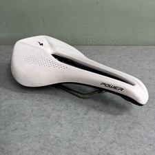 Bellissima Sella Specializzata Power Expert 143mm Bianca Cava Ti Rails Titanio