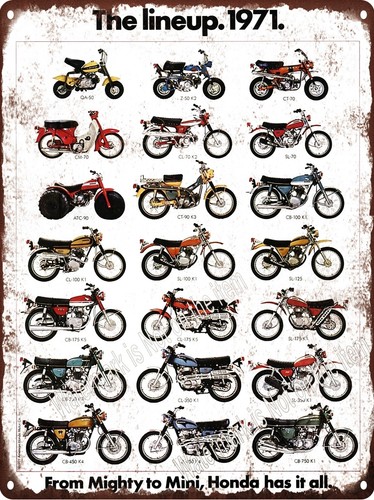 Insegna metallo moto - , d'epoca