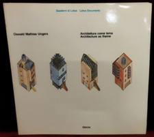 QUADERNI LOTUS  O. M. UNGERS -