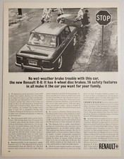 1963 Print Ad The Renault R-8