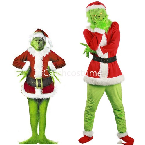 Costume grinch babbo natale - grinch,