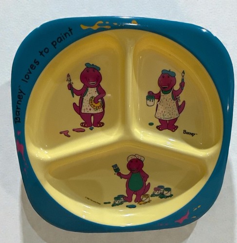 Piatto cibo vintage barney - vintage, il