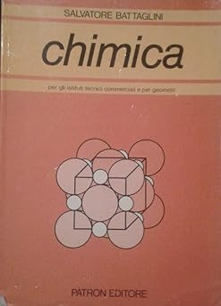 Chimica per gli - chimica, istituti