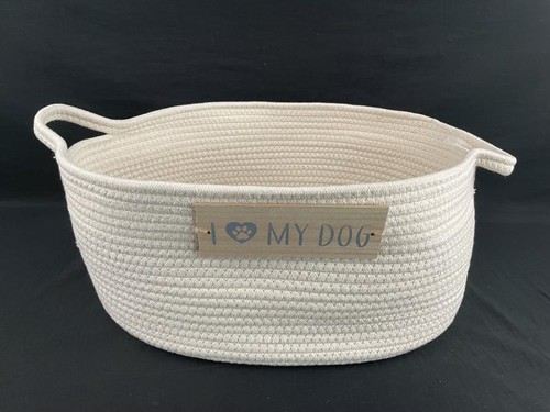 Tessuta cane letto cesta con - cane,