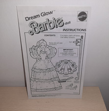 Istruzioni barbie dream glow - istruzioni,