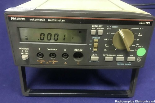 Philips 2519 multimetro - philips,