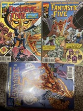 Fantastic Five #1, #2, #4 1999