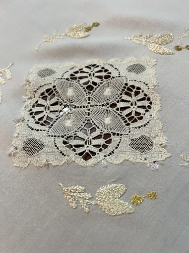 Tovaglia misto lino con