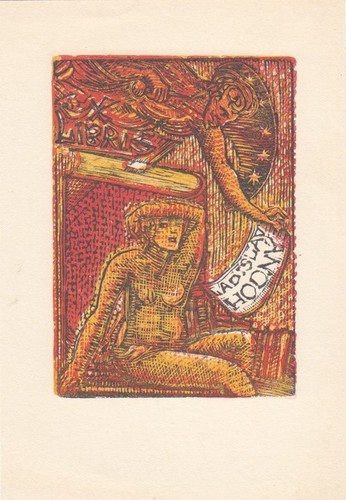 Libris bookplate incisione - ex,