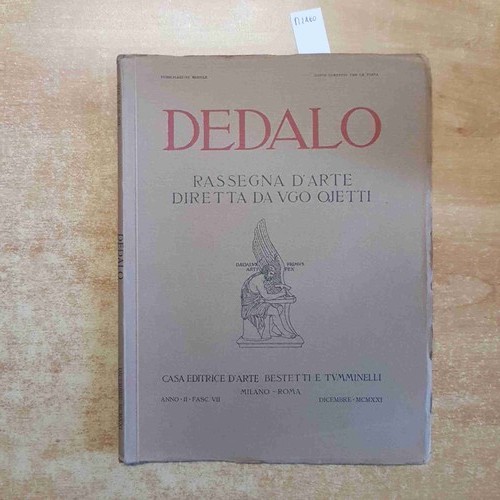 Dedalo ugo ojetti - ugo,