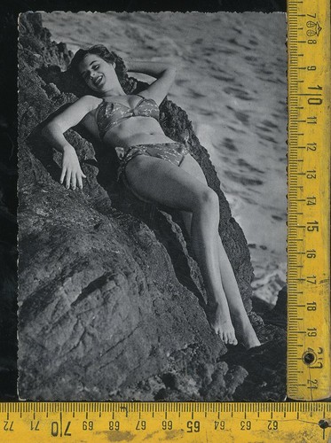 Cartolina anni ragazza sexy - cartolina,