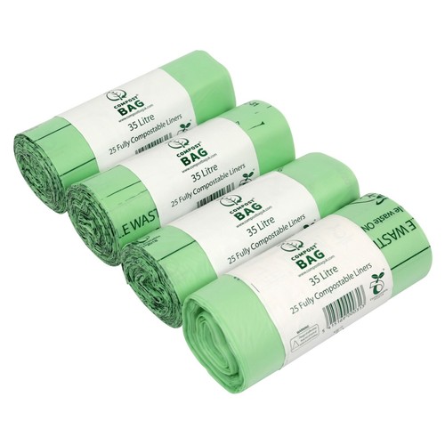 100 40l sacchetto compost - x,