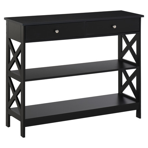 Tavolo consolle nero - tavolo,