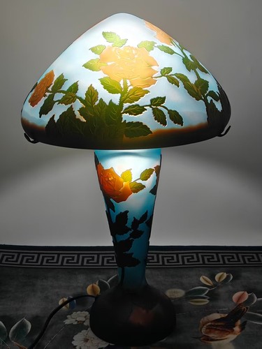 Lampada emile galle vetro - lampada,