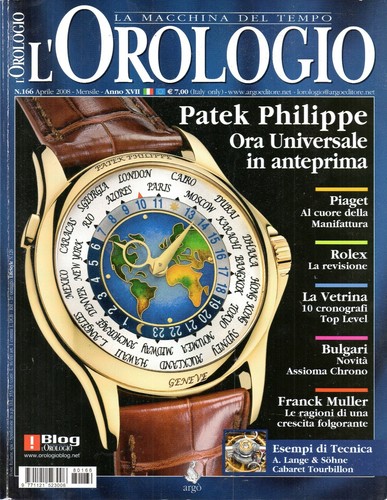 Rivista orologio macchina - l'orologio,