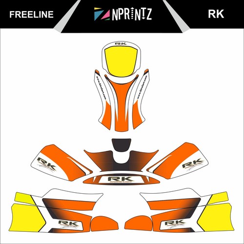 Kit adesivi kart freeline - kart,