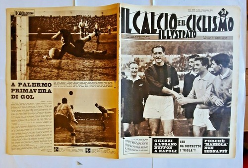 Calcio illustrato 52 - calcio, 1959